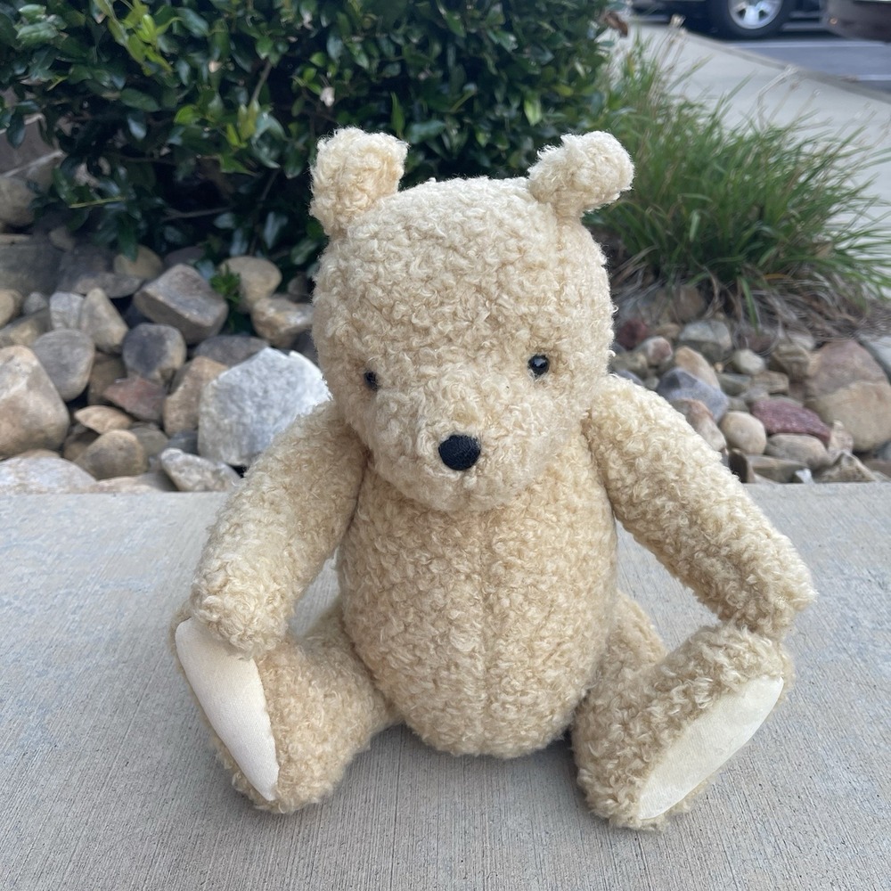 Vintage Gund Disney Classic Pooh Bear 12" Articulated Jointed Plush Korea